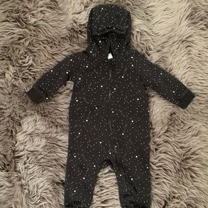 Space Galaxy Zip-up Jumper (6-9 mo)